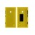 Back Panel Cover For Nokia Lumia 520 Yellow - Maxbhi Com
