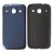 Back Panel Cover For Samsung Galaxy Core I8262 With Dual Sim Blue - Maxbhi Com