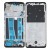 Lcd Frame Middle Chassis For Oppo A91 White By - Maxbhi Com