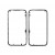 Lcd Frame Middle Chassis For Apple Iphone 3g 16gb Black By - Maxbhi Com