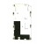 Lcd Frame Middle Chassis For Sony Xperia Xz2 Compact Black By - Maxbhi Com