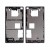 Lcd Frame Middle Chassis For Sony Xperia Z5 Compact Black By - Maxbhi Com