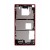 Lcd Frame Middle Chassis For Sony Xperia Z5 Compact Coral By - Maxbhi Com