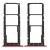 Sim Card Holder Tray For Motorola Moto E6s 2020 Red - Maxbhi Com