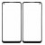 Replacement Front Glass For Samsung Galaxy A21 Black By - Maxbhi Com