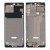 Lcd Frame Middle Chassis For Sony Xperia L4 White By - Maxbhi Com