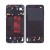 Lcd Frame Middle Chassis For Huawei Nova 5 Pro Orange By - Maxbhi Com