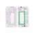 Lcd Frame Middle Chassis For Samsung Galaxy On7 Prime White By - Maxbhi Com