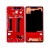 Lcd Frame Middle Chassis For Xiaomi Mi 8 Se Red By - Maxbhi Com