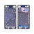 Lcd Frame Middle Chassis For Sony Xperia Z3 Plus White Black By - Maxbhi Com