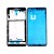 Lcd Frame Middle Chassis For Xiaomi Mi Note 2 128gb Black By - Maxbhi Com