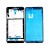 Lcd Frame Middle Chassis For Xiaomi Mi Note 2 Silver By - Maxbhi Com