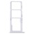 Sim Card Holder Tray For Huawei Y6p White - Maxbhi Com