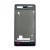 Front Cover For Sony Xperia Miro St23i Black - Maxbhi Com