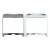 Front Glass Lens For Blackberry Curve 8300 Silver - Maxbhi Com