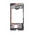 Lcd Frame Middle Chassis For Microsoft Lumia 950 Xl Dual Sim White By - Maxbhi Com