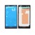 Lcd Frame Middle Chassis For Sony Xperia M2 Aqua Brown By - Maxbhi Com