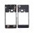 Lcd Frame Middle Chassis For Lenovo A6010 White By - Maxbhi Com