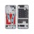 Lcd Frame Middle Chassis For Honor 9x China White By - Maxbhi Com