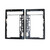 Lcd Frame Middle Chassis For Sony Xperia Tablet Z Lte So03e Black By - Maxbhi Com