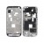 Lcd Frame Middle Chassis For Samsung Galaxy S4 Mini I9195i White By - Maxbhi Com
