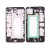 Lcd Frame Middle Chassis For Samsung Galaxy On7 2016 Black By - Maxbhi Com