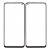 Replacement Front Glass For Vivo Z6 5g Black By - Maxbhi Com