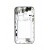 Lcd Frame Middle Chassis For Samsung Galaxy Note Ii N7102 Black By - Maxbhi Com