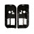 Lcd Frame Middle Chassis For Nokia 7610 Black By - Maxbhi Com