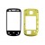 Lcd Frame Middle Chassis For Samsung Galaxy Pop Black Green By - Maxbhi Com