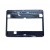 Lcd Frame Middle Chassis For Samsung Galaxy Tab 4 10 1 Lte Black By - Maxbhi Com