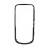 Middle For Nokia 3600 Slide Metal Grey - Maxbhi Com