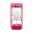 Middle For Nokia X302 Touch And Type Red - Maxbhi Com