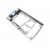 Middle For Nokia X3 Silver - Maxbhi Com