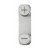 Volume Side Button Outer For Apple Iphone 5s Silver By - Maxbhi Com