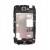 Lcd Frame Middle Chassis For Htc Wildfire A3333 Brown By - Maxbhi Com
