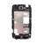 Lcd Frame Middle Chassis For Htc Wildfire A3333 Silver By - Maxbhi Com