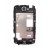 Lcd Frame Middle Chassis For Htc Wildfire A3333 White By - Maxbhi Com