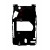 Lcd Frame Middle Chassis For Sony Ericsson Xperia X10 Mini E10i Silver By - Maxbhi Com
