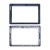 Lcd Frame Middle Chassis For Blackberry Playbook White By - Maxbhi Com