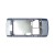 Lcd Frame Middle Chassis For Nokia X302 Rm775 Black By - Maxbhi Com