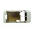 Lcd Frame Middle Chassis For Nokia X302 Rm775 White By - Maxbhi Com