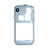 Lcd Frame Middle Chassis For Samsung I9001 Galaxy S Plus Black By - Maxbhi Com