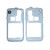 Lcd Frame Middle Chassis For Samsung I9001 Galaxy S Plus White By - Maxbhi Com