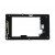 Lcd Frame Middle Chassis For Lg Optimus L3 E400 White By - Maxbhi Com