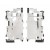 Lcd Frame Middle Chassis For Nokia Lumia 900 Rm823 Black By - Maxbhi Com