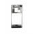 Lcd Frame Middle Chassis For Sony Xperia J St26i Black By - Maxbhi Com