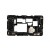 Lcd Frame Middle Chassis For Nokia Asha 501 Black By - Maxbhi Com