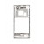 Lcd Frame Middle Chassis For Sony Xperia J St26a Pink By - Maxbhi Com