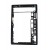 Lcd Frame Middle Chassis For Sony Xperia Tablet Z Sgp311 16 Gb Black By - Maxbhi Com
